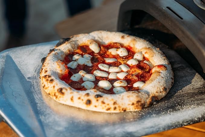 Ooni Koda 12 Portable Gas Pizza Oven Bundle - Includes 12" Pizza Peel, Turning Peel and Koda 12 Carry Cover