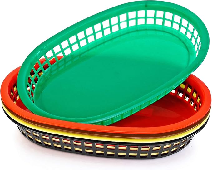 New Star Foodservice 44096 Fast Food Baskets, 10.5 x 7 Inch, Set of 36, Yellow