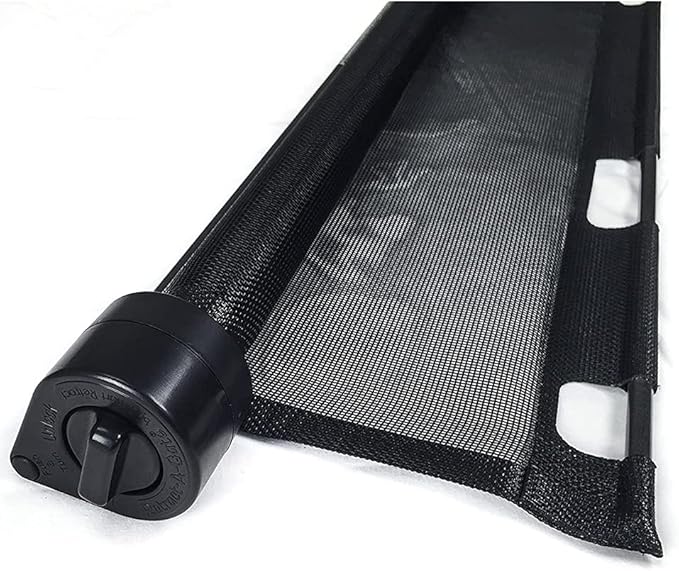 Retract-A-Gate 72" Black: The Original and only Made in USA Retractable Baby, Dog, & Cat Gate