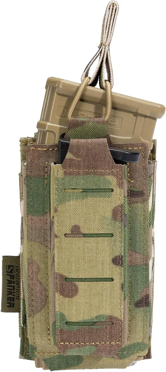 EXCELLENT ELITE SPANKER Tactical Open-Top Single/Double/Triple Molle Mag Pouch for Pistol Mag Pouch Tactical Bag Accessories Holder