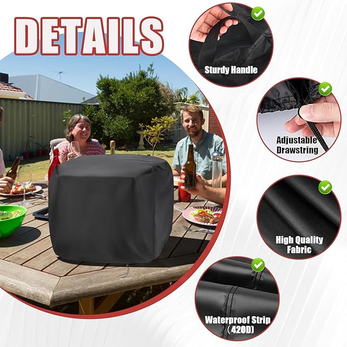 Pizza Oven Cover compatible with Ooni Volt 2 Electric Indoor Pizza Oven,Waterproof Versatile Countertop Electric Toaster Oven Covers(Cover Only) - 21.5"D x 17.4"W x 10.4"H