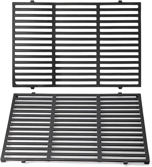 66095 Grill Grates Replacement for Weber Genesis II 300 and II LX 300 Series Gas Grills, 18.75" Cast Iron Cooking Grates for Weber Genesis II E-310 E-315 E-330 E-335 S-310 S-335 S-345