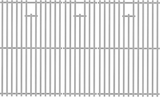 Cooking Grates for Nexgrill 720-0882A Evolution Infrared Plus 5-Burner, Solid Rod Stainless Steel Grill Grates Replacement for Nexgrill 5 Burner 720-0882A, 3 Pack
