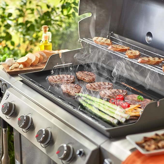 6789 Full Size Griddle for Weber Genesis 400 Series Gas Grill, Rust-Resistance Flat Top Griddle Insert for Weber GS4 Genesis II E410 E435 S410 S435 S440 LX 440 Series Gas Grill