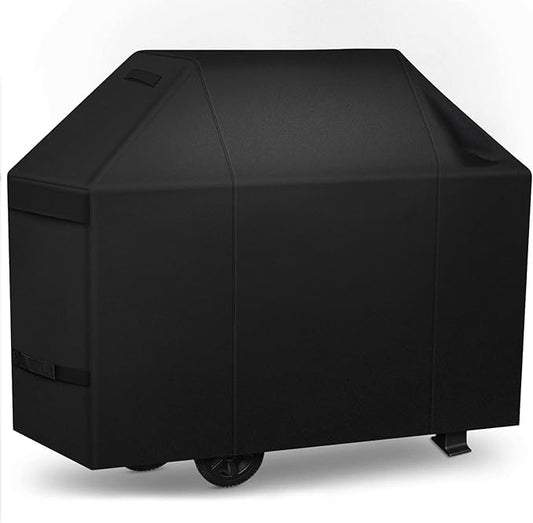iCOVER Grill Cover 60 inch, BBQ Grill Cover for Outdoor Grill, 600D Heavy Duty Waterproof BBQ Cover, Anti-UV and Rip-Proof Barbecue Cover, Gas Grill Cover for Weber, Char-Broil, Nexgrill, etc