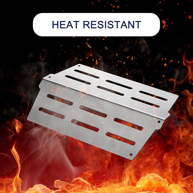Genesis 300 Grill Parts 7620 Flavorizer Bars for Weber Genesis E310 E320 E330 S310 EP330 with 3pcs Burner 65505 Heat Deflectors Stainless Steel Replacement Parts for Weber Genesis 300 Series