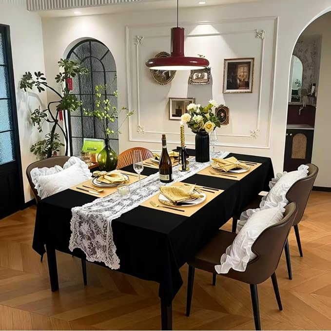 Gold Placemats Set of 4 - Waterproof Washable Wipeable Faux Leather Place Mats - Heat Resistant PU Table Mats for Dining Table Decoration Indoor Outdoor - 18x13 Inch