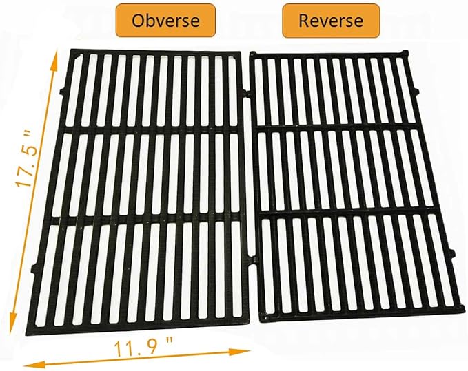 Firsgrill Replacement for Weber Spirit 300, 310, 320 Series, Spirit 700, Genesis Silver B/C, Genesis Gold B/C, Genesis Platinum B/C Gas Grills Parts (17.5" Cooking Grates 7638)
