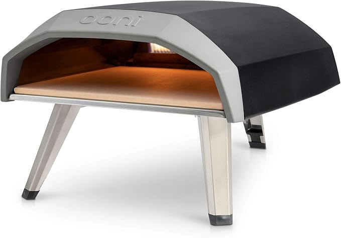 Ooni Koda 12 Portable Gas Pizza Oven - Pro Pizza Oven Bundle - 12" Perforated Pizza Peel and Koda 12 Cover Included