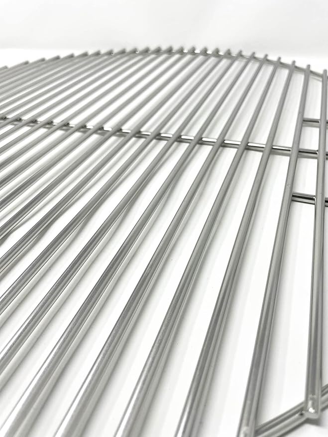 Aura Outdoor Products 22" Stainless Steel Upgraded Replacement Cooking Grate for Weber Kettle, Recteq Bullseye 22 Inches