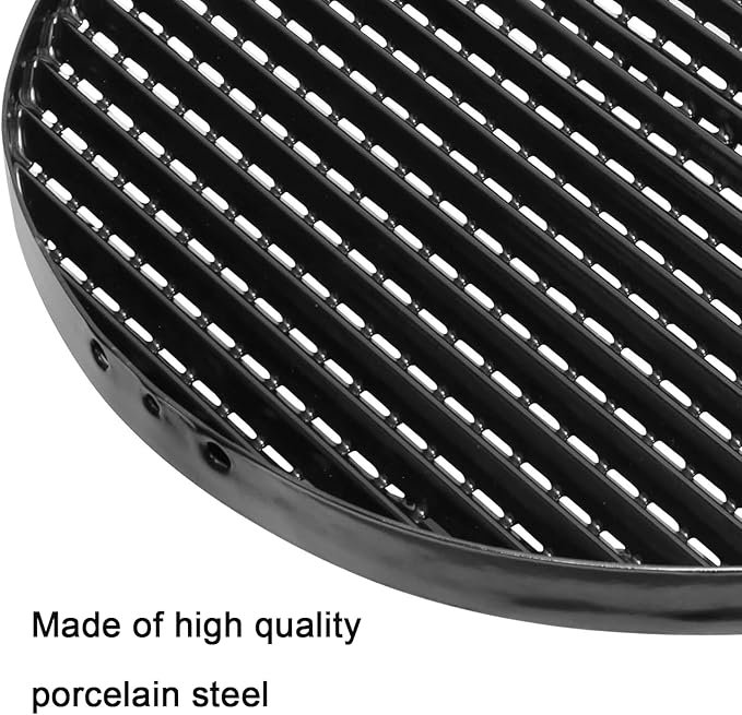 15 1/4" Porcelain Steel Cooking Grate Replacement Parts for Charbroil The Big Easy TRU-Infrared Smoker Roaster & Grill Model 14101550 14101550-A1/ A2 / A3 / A4, 29104315