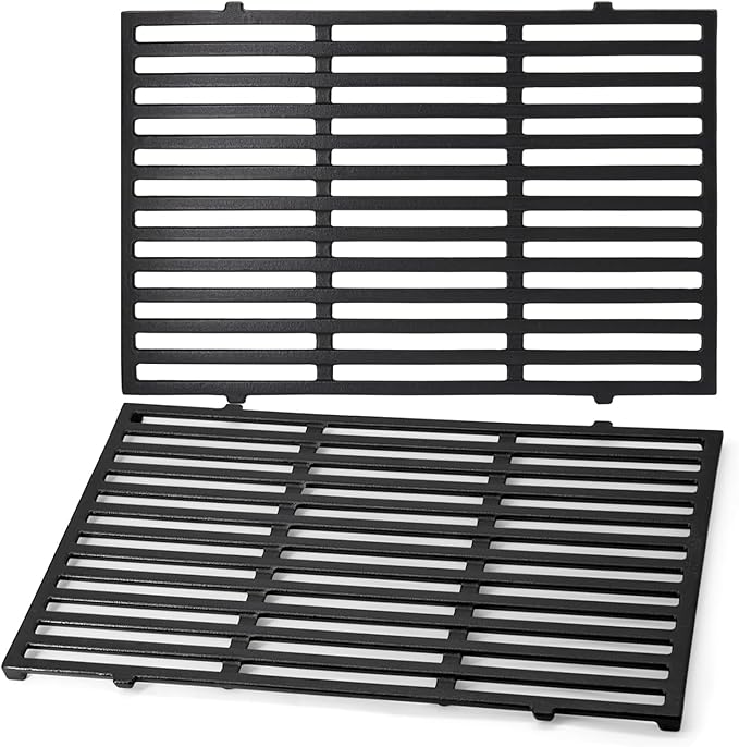 17.5 Inch 7638 Grill Grates Replacement for Weber Spirit & Spirit II 300 Series, Spirit E/S-310, E/S-320, E/S-330, Spirit 700, Genesis 1000-3500, Genesis Silver Gold Platinum B/C Gas Grills