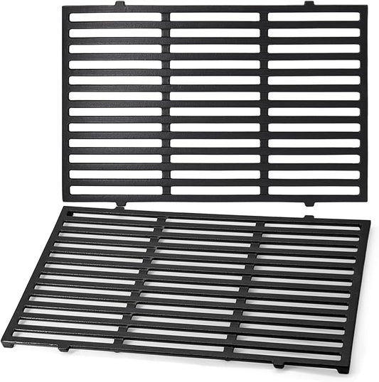 17.5 Inch 7638 Grill Grates Replacement for Weber Spirit & Spirit II 300 Series, Spirit E/S-310, E/S-320, E/S-330, Spirit 700, Genesis 1000-3500, Genesis Silver Gold Platinum B/C Gas Grills