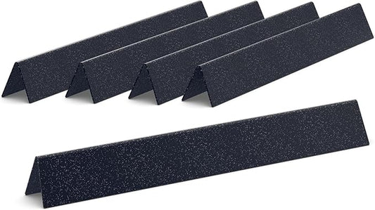 QuliMetal 7536 7537 22.5" Porcelain Steel Flavorizer Bars for Weber Spirit 300 Series (Side Knobs), Genesis Silver Gold Platinum B/C, Weber 900– Replacement for Weber 65903