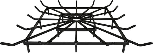 SteelFreak Square Wheel Fire Pit Grate - Made in The USA (40 x 40 Inch)