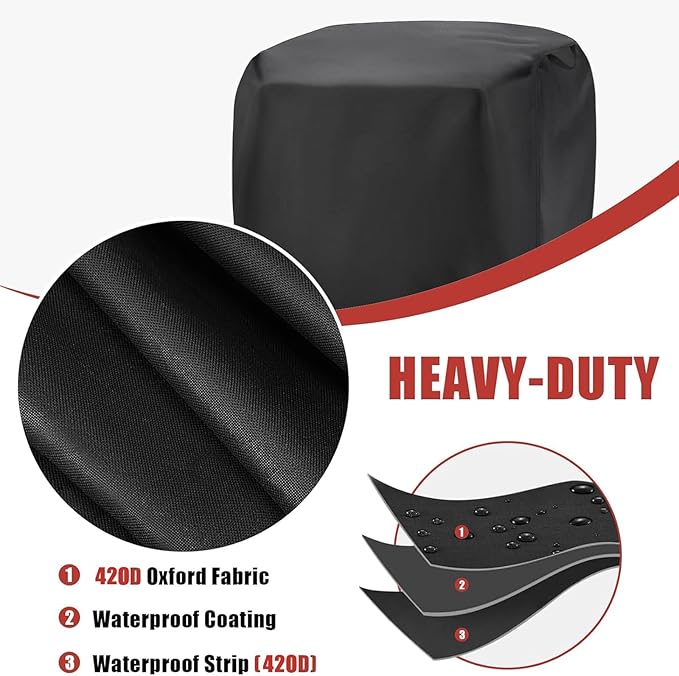 Pizza Oven Cover compatible with Ooni Volt 2 Electric Indoor Pizza Oven,Waterproof Versatile Countertop Electric Toaster Oven Covers(Cover Only) - 21.5"D x 17.4"W x 10.4"H