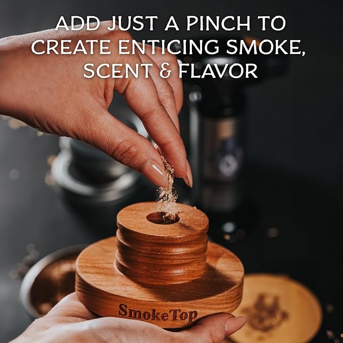 SmokeTop 4oz Bag - Cocktail Smoker Chips for Old Fashioned Cocktails, Whiskey, & Bourbon - by Middleton Mixology Made in The USA (800 uses) (Cinnamon)
