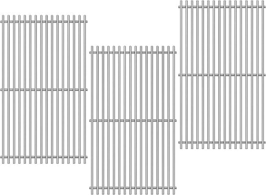 Grill Grates Replacement for Weber Grill Parts Weber Genesis II E-410, S-410, E/S-415, E/S-435, LX E/S-440, 66089, 66097, Stainless Steel Genesis 2 Flavorizer Bars Grids BBQ Grill Accessories