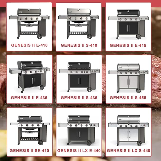 6789 Full Size Griddle for Weber Genesis 400 Series Gas Grill, Rust-Resistance Flat Top Griddle Insert for Weber GS4 Genesis II E410 E435 S410 S435 S440 LX 440 Series Gas Grill