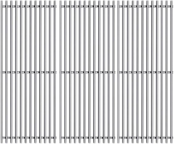 SF0273(3-Pack) 17 3/4" Stainless Steel Cooking Grid Grates Replacement for Kenmore 148.16156210, 148.1637110; Master Forge 3218LT, 3218LTM, 3218LTN, DG0576CC, E3518-LP, L3218