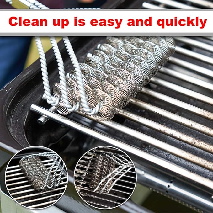 SF6803 (3-Pack) 18 7/8" SUS304 Cooking Grates for Weber Genesis ii e 610 640 Weber Genesis II 610 and Genesis II LX 640 E-640 S-640 Series Gas Grills 2017 and Newer, for Weber 66096 66803.