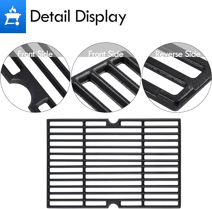 70-01-634 DGF350CSP Grill Grates Heat Tents Replacement Parts for Dyna Glo Cooking Grate DGF350CSP-D DGF350SNP DGF350SNP Heat Shield 70-01-635 Grid Grates Heat Plate Dyna-glo 2 Burenr Grill Parts
