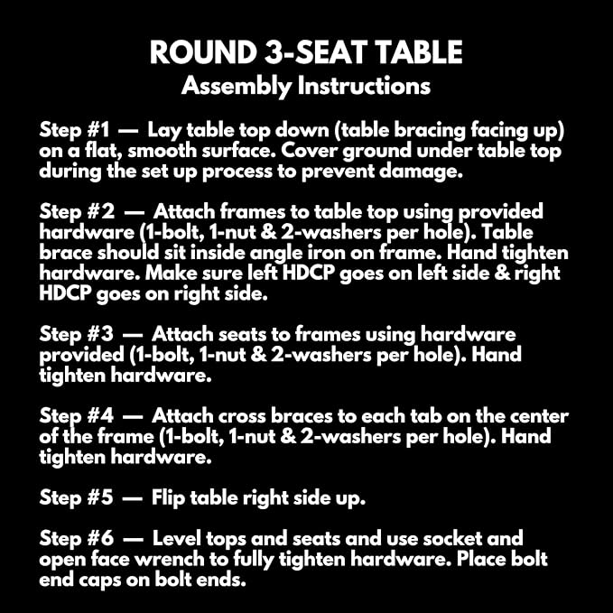 COATEDOUTDOORFURNITURE Heavy-Duty Portable Outdoor Picnic Table with Umbrella Hole, Expanded Metal Patio Dining Furniture Made in America (46" Round Top, Tan)