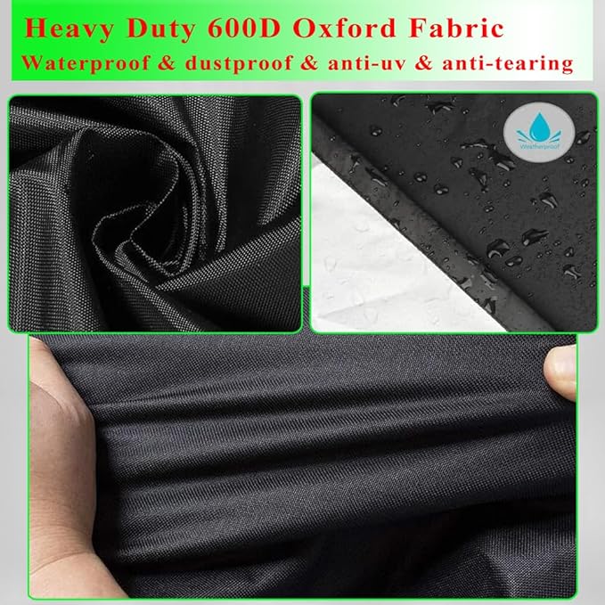30 Inch Electric Smoker Cover for Masterbuilt, Waterproof Grill Cover for Masterbuilt 30-Inch Digital Vertical BBQ Smoker Outdoor, Black