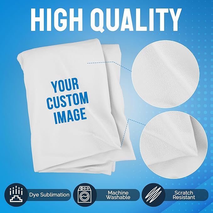 Ships Next Day, Made in USA - Custom Table Runner with Business Logo - Events, Parties, Ceremonies - Personalized Kitchen Decor & Small Business Essentials (36"x72")