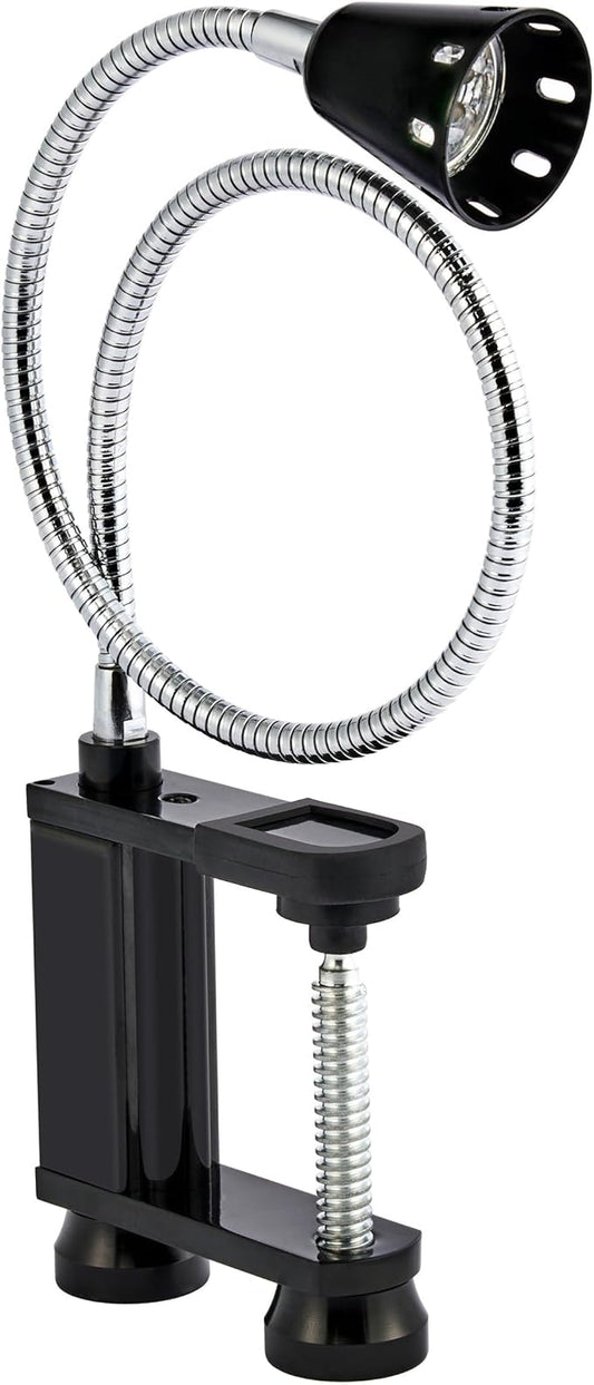 BBQ Grill Lights Magnetic Base Super-Bright LED Lights-360 Degree Flexible Gooseneck, Weather Resistant, Task Lighting Barbecue Grilling Gifts for Men Dad Husband (Black, 1 Pack)