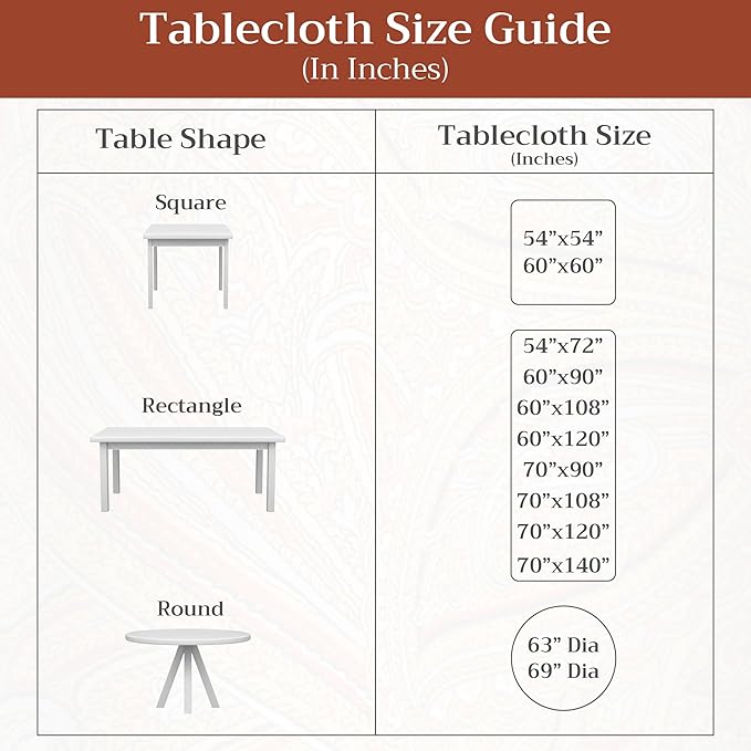 Maison d' Hermine Table Cloth Rectangle Table 100% Cotton 70 x 120 Inches Fall Tablecloth Reusable Everyday Use for Thanksgiving Christmas Decorations Dining Farmhouse Party (Mountain Life)