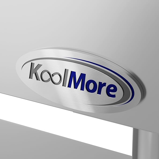 KoolMore 36 in. Commercial 5-Burner Mobile Outdoor Propane Grill in Stainless Steel (KM-CGM-36)