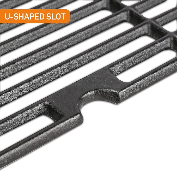 Grill Grates 18 Inch for Charbroil Performance 463625219 463625217 463673519, Grill Grates Replacement for Char-Broil 463673017 463673517, Replacement Parts for G470-0003-W1 G470-0002-W1, 2 Packs