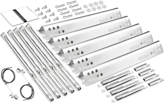 Hisencn Grill Replacement Parts for Charbroil Performance 463347519, 463347518 463377017, 463361017, 304 Stainless Steel Grill Parts for Char-Broil 463275517, 463376117, 463377117, 463376018P2