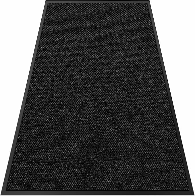 4′ x 53′ Front Door Mat Indoor Outdoor Entrance, Commercial Floor Mat Heavy Duty Dirt Trapper Entryway Doormat, Custom Size Non Slip Rubber Backing Welcome mat, Door Mat for High Traffic Area