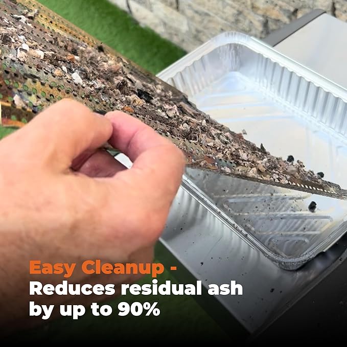 FlavrQ® Grid - Convert Gas Grill to Charcoal in Minutes - 2-Ply Stainless Steel Gas Grill Insert - Simple and Easy to Install - Includes The Grid only