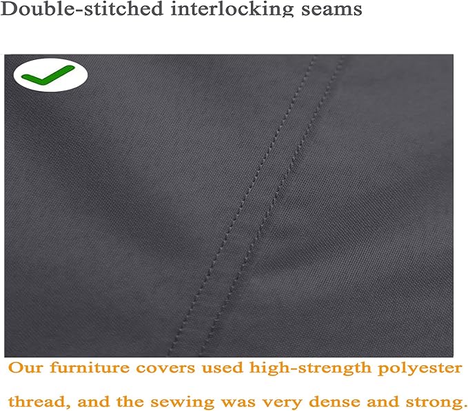 Fire Pit Cover 600D Heavy Duty Waterproof Fabric With PVC Coating Round 22" Dia x 16" H Dark Grey Fits 18-20 inch Fire Pit Table Fade Resistant Outdoor Firepit Cover