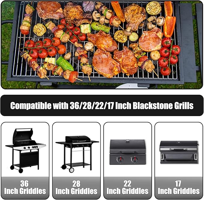 Silicone Grease Cup Liners for Blackstone 36 28 22 17 Inch Griddle, 2 Pack Reusable Grease Catcher Liner Grill Grease Tray Accessories for Blackstone, Black