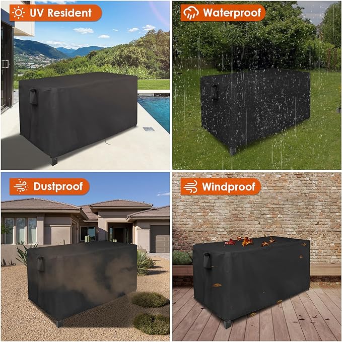 Outdoor Table Cover for Wayfair Gridley 80'' Home Bar, 80inch Bar Table Cover Waterproof for Home Bar Furniture,Pub Table,Kitchen Island Table-80"L x 28"W x 42"H