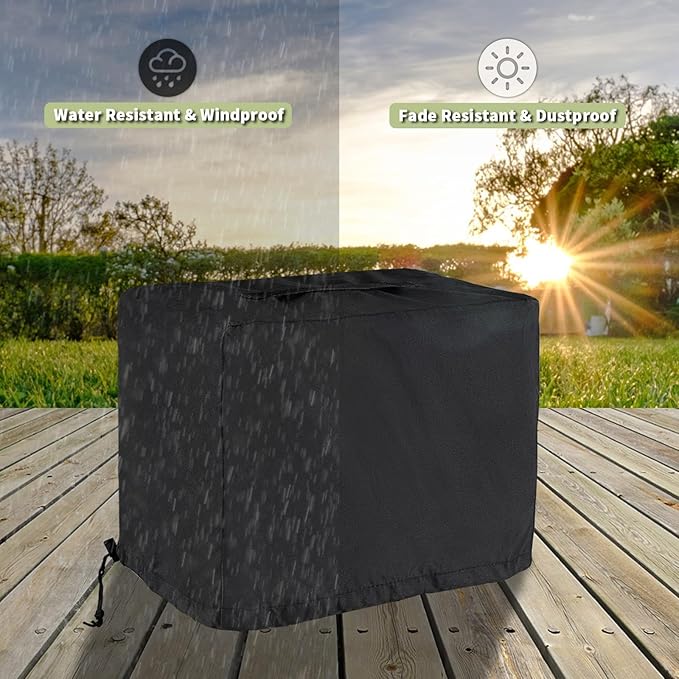 Pellet Grill Cover for Pit BOSS 10697 & PB150PPG Table Top Wood Grill, Pellet Smoker Cover for Pit Boss Portable 150/pb200p Pellet Grill, Protective& Waterproof Cover for Pit Boss 75275