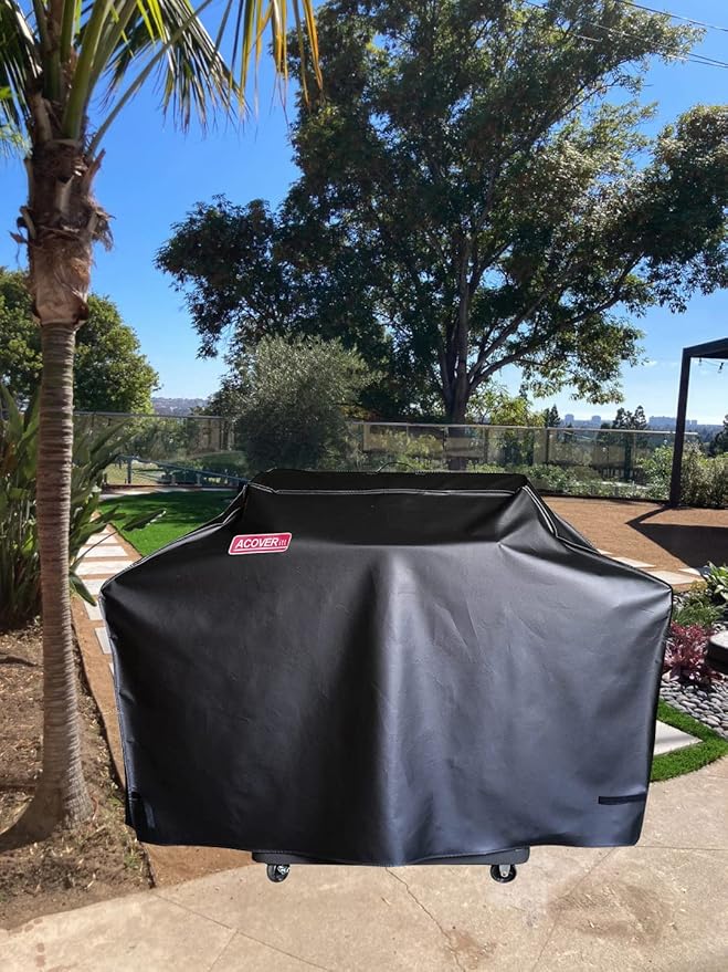 72" Heavy Duty Waterproof Gas Grill Cover fits Weber Char-Broil Coleman Gas Grill-Black
