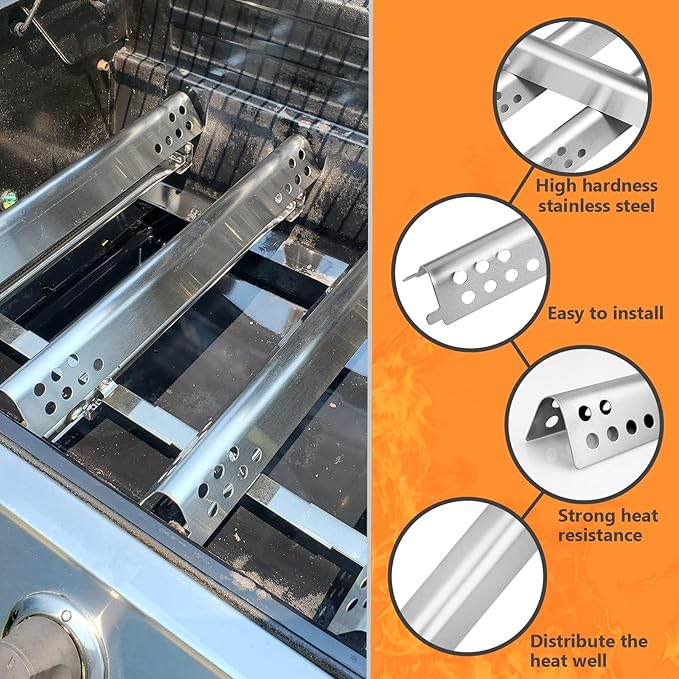 Hisencn Grill Replacement Parts for Charbroil Performance 6 Burner Grill 463244819, 463238218, 463276517, 463276617, Grill Parts for Char-Broil 466245917, 463277918, 463274619, 463274819, 463274919