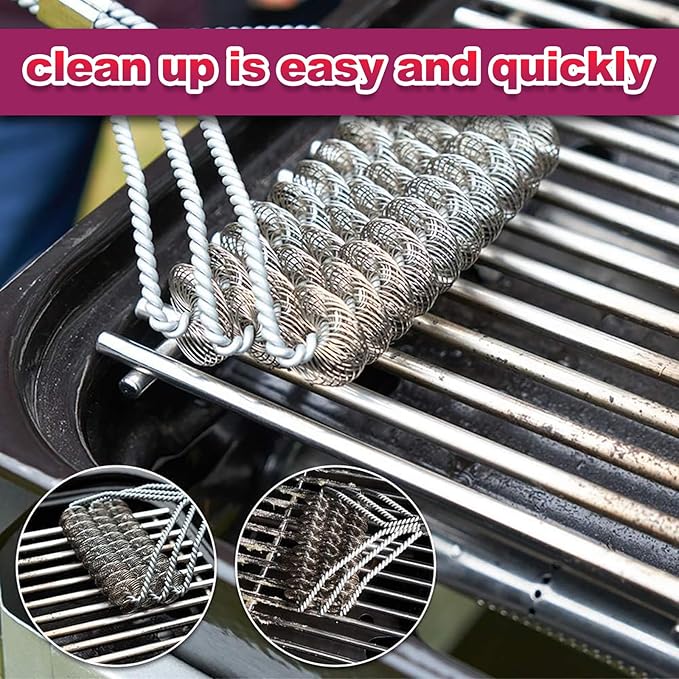 95051 Porcelain Steel Heat Plate and 19.75" Stainless Steel Grill Grate Replacement Parts for Chargriller Charcoal 3001, 3008, 3030, 4000, 5050, 5252, 5650,9020 Gas Grill