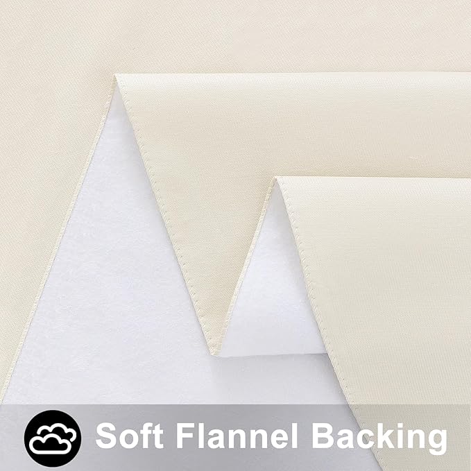 Smiry Rectangle Table Cloth 60x84 Inch, Waterproof Wipeable Vinyl Tablecloths Protector, Oil Spill Proof Plastic Table Cover for Dining, Picnic, Camping, Outdoor, Beige