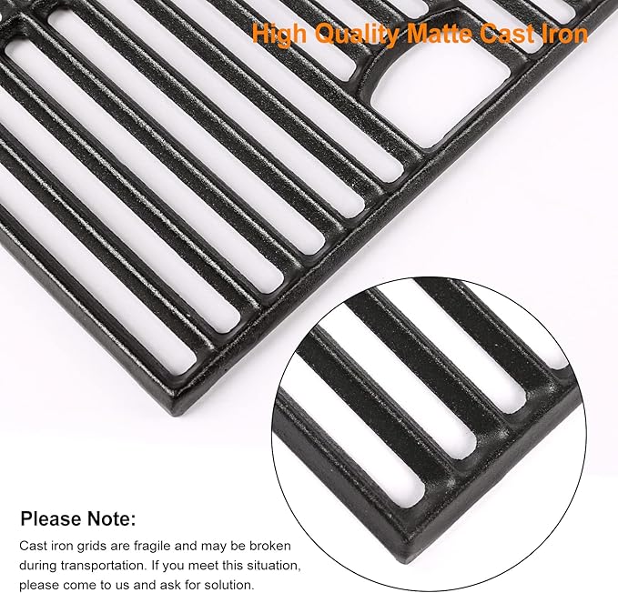 Hisencn Grill Parts Kit for Home Depot Nexgrill 6 Burner 720-0896E, 720-0896B, 720-0896C Gas Grill, Stainless Steel Grill Burners, Heat Plates Tent Shields Flame Tamers, Cooking Grates Grid