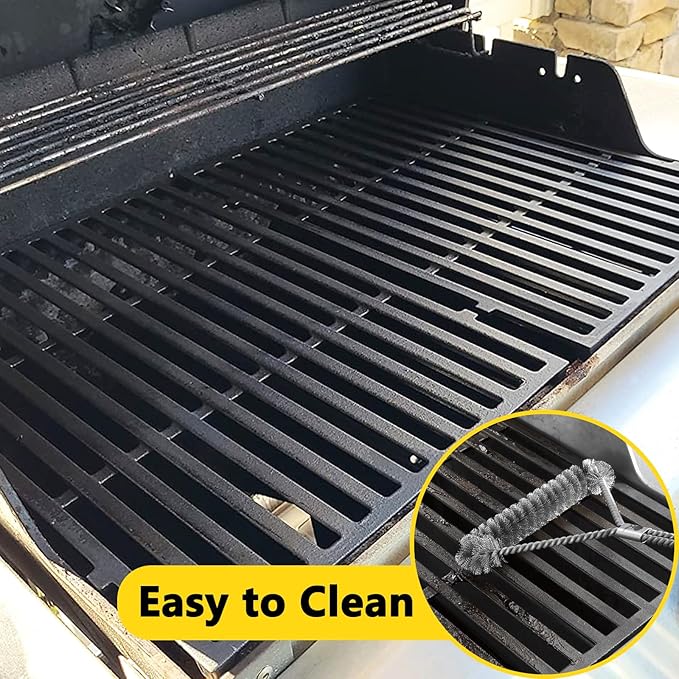 17.5 Inch 7638 Grill Grates Replacement for Weber Spirit & Spirit II 300 Series, Spirit E/S-310, E/S-320, E/S-330, Spirit 700, Genesis 1000-3500, Genesis Silver Gold Platinum B/C Gas Grills