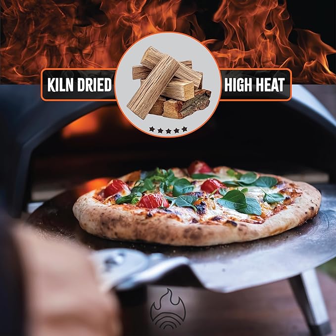 The Tiny Timbers USDA Grade Kiln Dried Hardwood for Table Top Fire Pit and Pizza Oven | Compatible with Solo Stove Mesa & Mesa XL | 5" Splits | USA Sourced | 15 lb. | 1000+ cu. in. | Penn's Blend