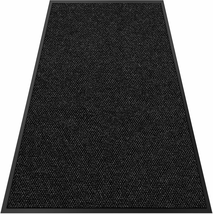 Custom Size Extra Large Front Door Mat, 2FT x 15FT Indoor Outdoor Entrance Commercial Floor Mat, Heavy Duty Dirt Trapper Doormat for Entryway Welcome Mat, Low Profile, Non-Slip, Waterproof