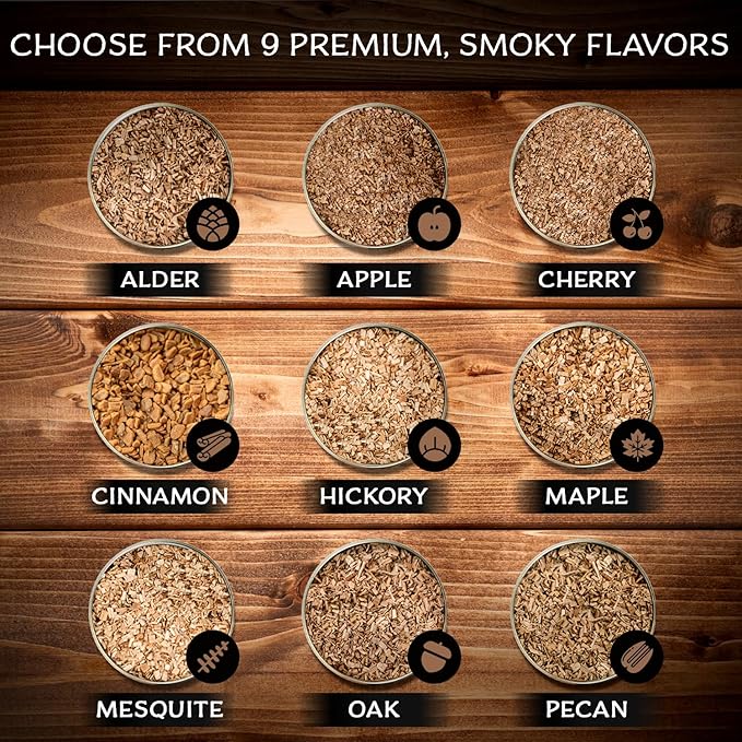 SmokeTop 4oz Bag - Cocktail Smoker Chips for Old Fashioned Cocktails, Whiskey, & Bourbon - by Middleton Mixology Made in The USA (800 uses) (Cherry)