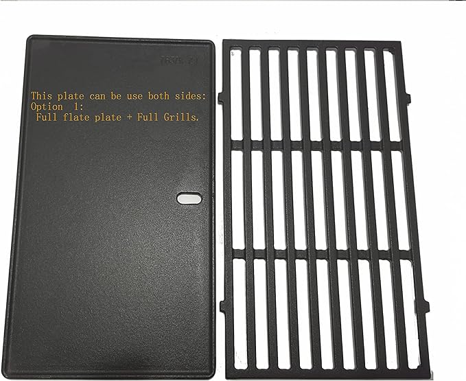 Firsgrill Professional Replacement for Weber Spirit I & II 200 Series Spirit E-210 E-220 Spirit S-210, S-220 Burner Flame Cooking Grills (17.5"Cooking Grates 7637 & Griddle)